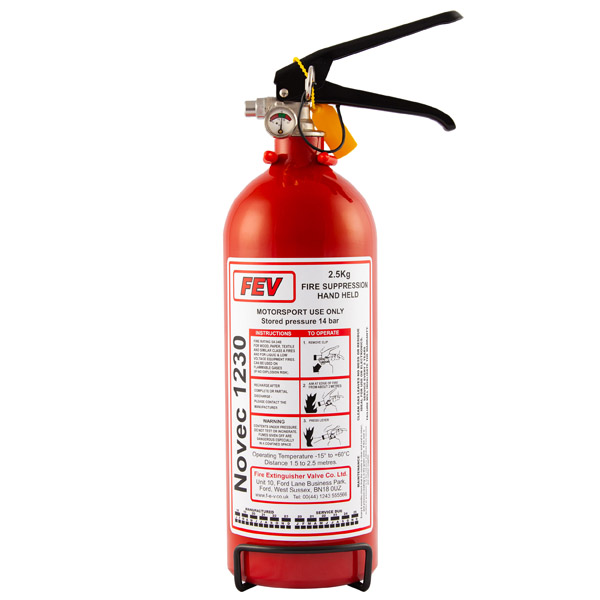 FEV 2.5kg Handheld Novec1230 Gas Extinguisher