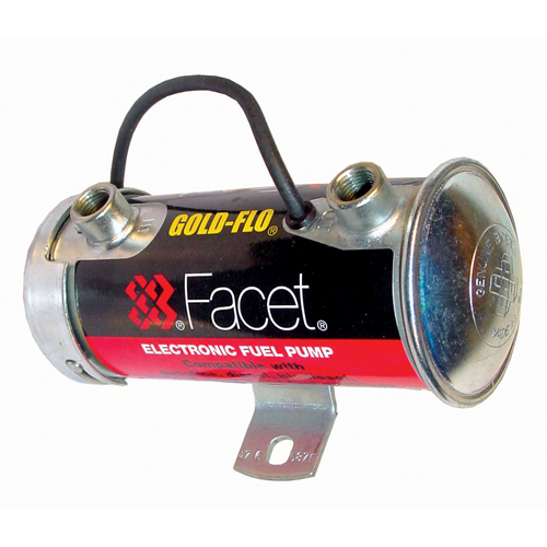 Facet Fuel Pump - Competition Silver Top